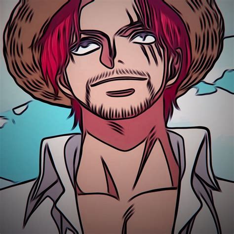 Anime: One Piece | Red hair shanks, One piece, One piece anime