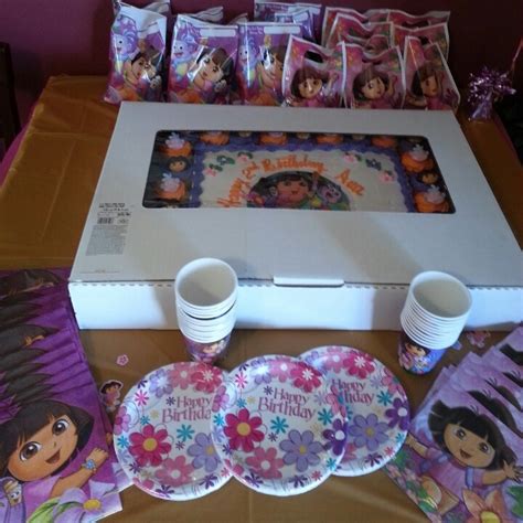 Now THAT'S a Dora party! | Future kids, Kids party, Party