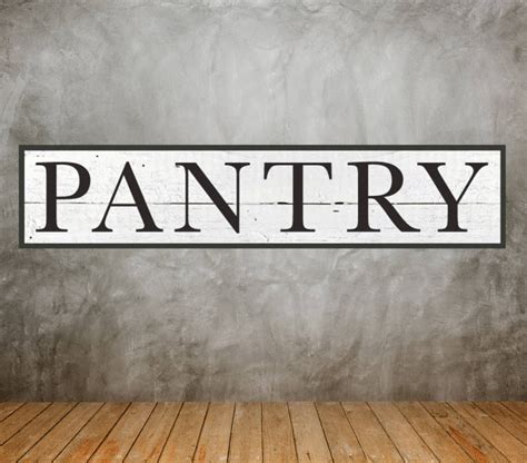 Pantry Sign Kitchen Pantry Sign Pantry Decals Printable - Etsy