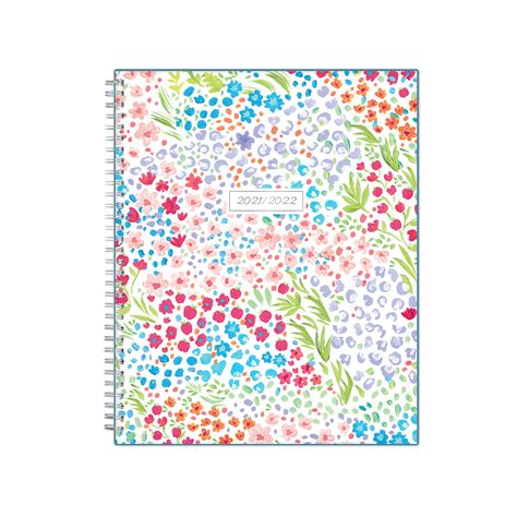 Removable Stickers Plush Planning 7x9 or 8.5x11 Planner Peach Watercolor Floral Design Deco ...