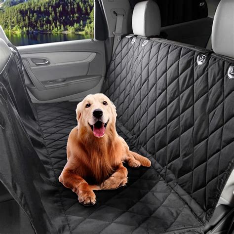 Dog Car Seat Covers Waterproof & Scratch Proof & Nonslip Back Seat ...