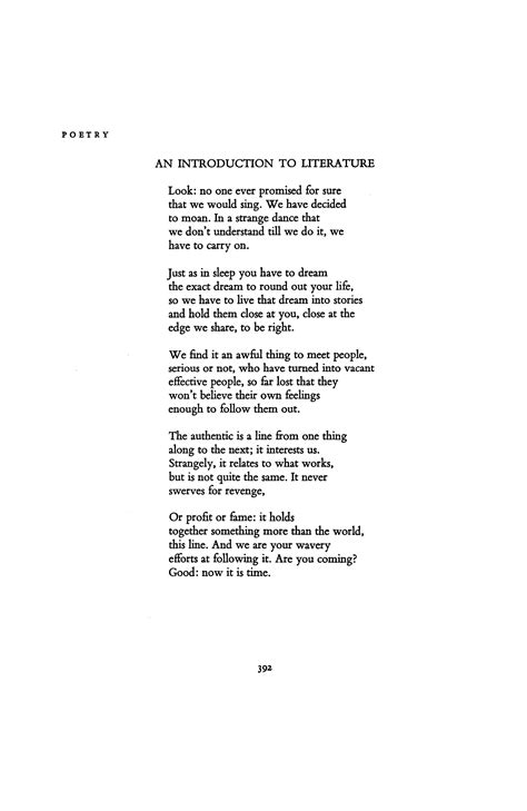 An Introduction to Literature by William E. Stafford | Poetry Magazine