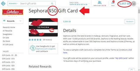 How To Get Free Sephora Gift Cards ($50 to $100 Value) in 2023! - Sweet Money Bee