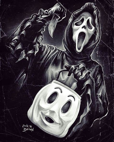 Pin by The Slasher on Scream | Horror movie art, Horror movie tattoos, Horror artwork