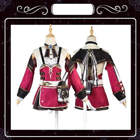 Genshin Toys Charlotte Cosplay Costume