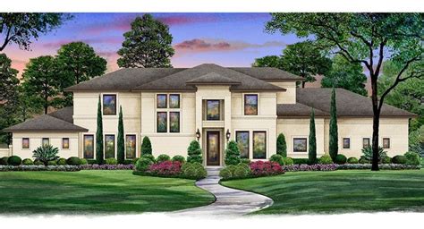 Brookhaven II House Plan | Contemporary house plans, Luxury house plans, Contemporary house