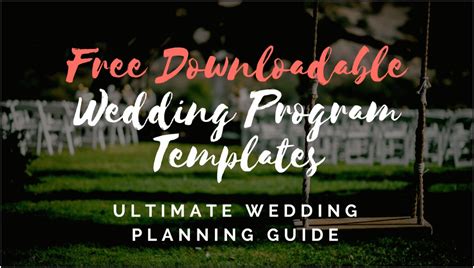 Free Bi Fold Wedding Program Templates Microsoft Word - Templates : Resume Designs #zXJ87DRgEp