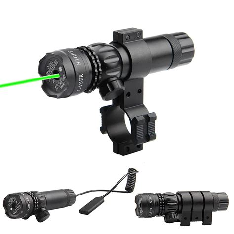 5mw 532nm High Powered Tactical Green Laser with Picatinny Rail Mount ...