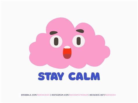 Animated Reaction - Stay Calm by Neri De Asis on Dribbble