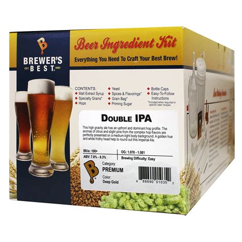 Brewer's Best Double IPA Beer Ingredient Kit - Walmart.com