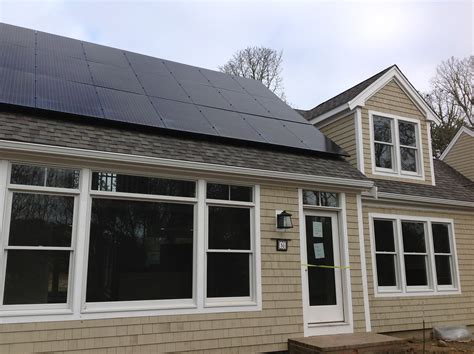 PV panels installed on newly constructed home - RES Solar