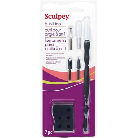 Sculpey® 5 in 1 Clay Tool Kit | Clay tools, Polymer clay tools, Sculpey