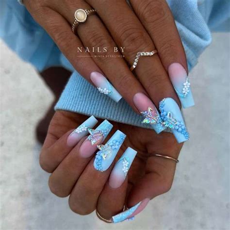 33 Ways Baby Blue Nails Will Make Your Manicure Next Level Gorgeous ...