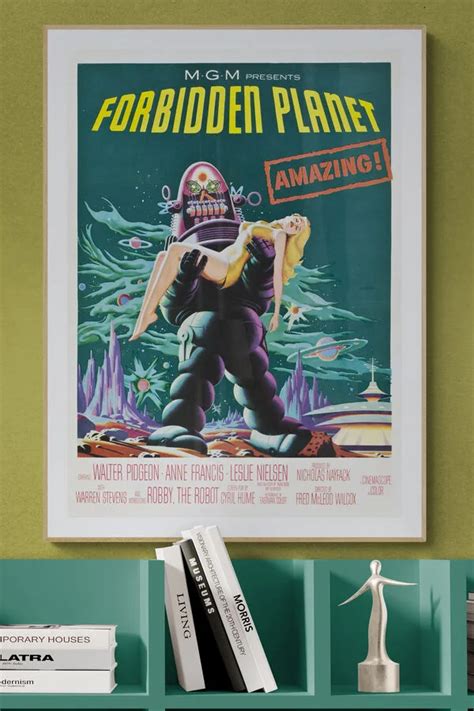 Forbidden Planet Movie Vintage Poster – Printable Artwork | Download Artwork