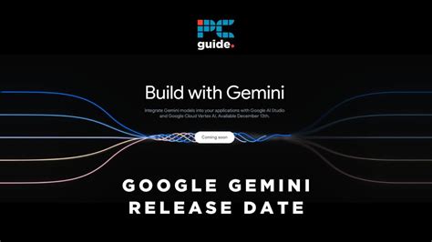 Google DeepMind Gemini AI release date - PC Guide