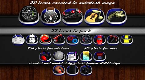 3D icons for windows by r187design on DeviantArt