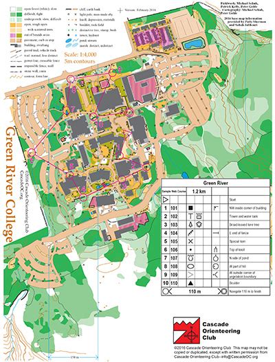 Green River College - Cascade Orienteering Cascade Orienteering