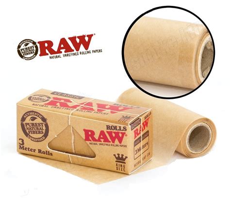 Buy RAW Classic Cigarette Rolling Paper Roll Online|OutonTrip.com