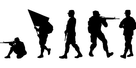 SVG > infantry soldier forces war - Free SVG Image & Icon. | SVG Silh