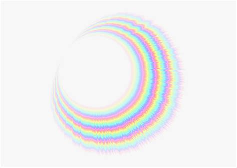 ⚫🌈⚫ #ftestickers #abstract #circle #circles #rainbow - Png Halo Circle ...