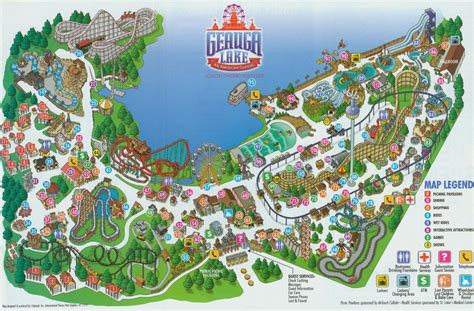 Abandoned: Inside The Epic Life And Closure Of The World's Largest - Six Flags New England Map ...