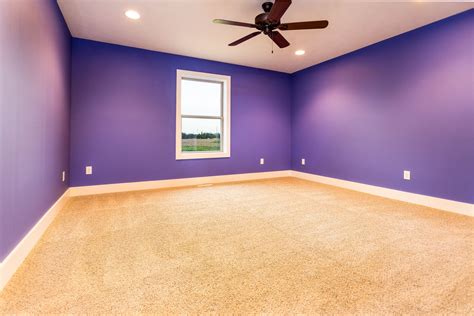 kids room - purple | Empty room, Open concept great room, Cool rooms