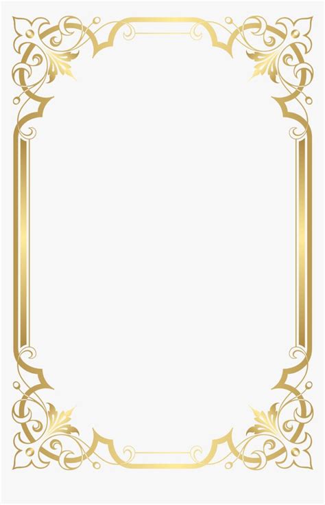 High Resolution Golden Border Png, Transparent Png is free transparent png image. To explore ...