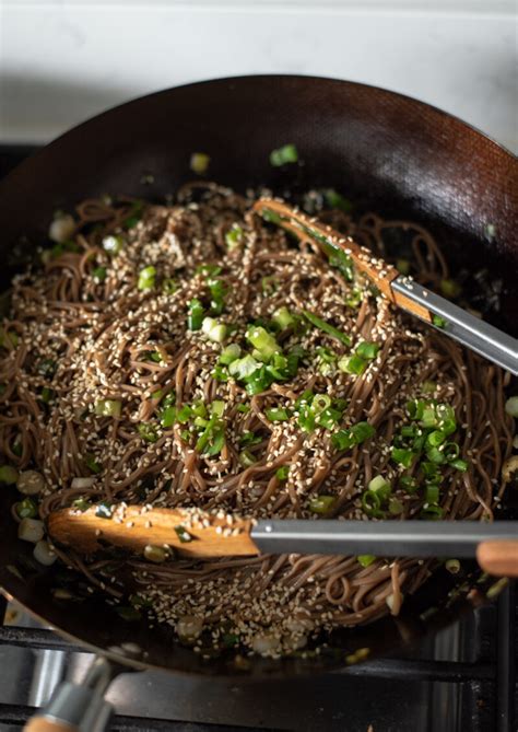 15-Minute Sesame Soba Noodle Bowl | Beyond Kimchee