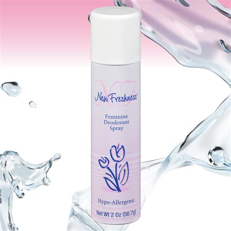 New Freshness Hypoallergenic Feminine Deodorant Spray, 2 Oz - Walmart.com