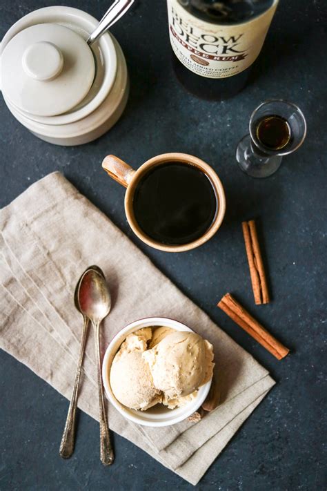 Eggnog Ice Cream - The Wanderlust Kitchen