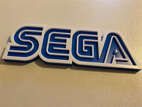 SEGA Logo 3D Printed - Etsy