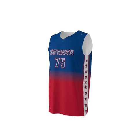 Patriots Basketball Jersey | Sublimation Kings