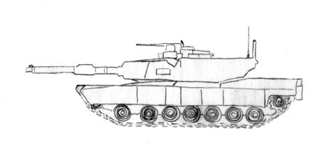 Military Tank Drawing at PaintingValley.com | Explore collection of ...