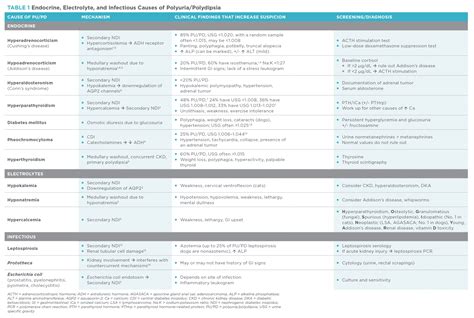 A Stepwise Diagnostic Approach to Polyuria and Polydipsia | Today's Veterinary Practice