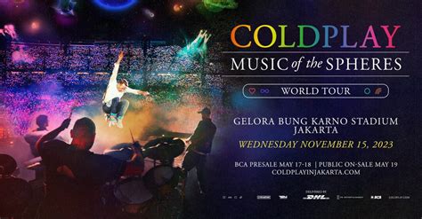 Panduan Nonton Konser Coldplay di Jakarta 15 November 2023