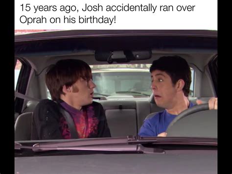 Happy 15th anniversary to “Josh Runs Into Oprah” : r/DrakeandJosh