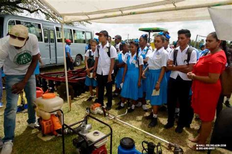 The Guyana School of Agriculture hosts open day activities at the Mon ...