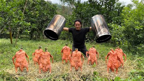 Harvesting Roasted Ducks to the market to sell, Cooking recipe, Vàng ...