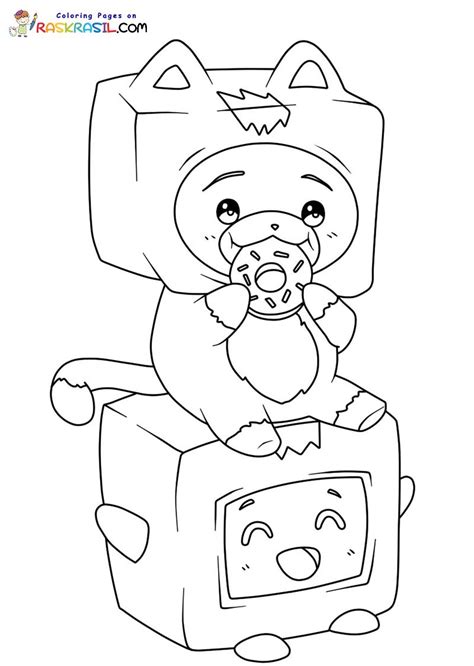 LankyBox Coloring Pages - Raskrasil.com | Disney coloring pages printables, Dinosaur coloring ...