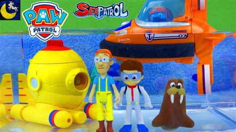 Paw Patrol Bath Time Toys Captain Turbot Diving Bell Zuma & Ryder Submarine Bath Adventure Water ...