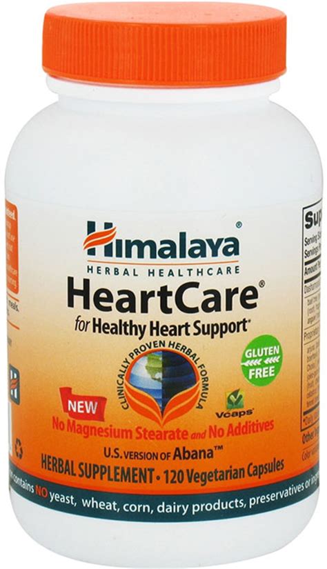 Himalaya Herbal Healthcare HeartCare 120 Capsules - 60 Servings