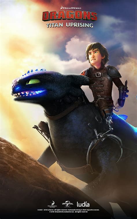 Hiccup and Toothless, how to train your dragon, httyd, HD phone ...