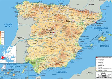 Google Map of Spain - TravelsMaps.Com