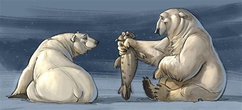 ArtStation - Polar Bear Character Studies, Aaron Blaise | Bear character design, Bear character ...