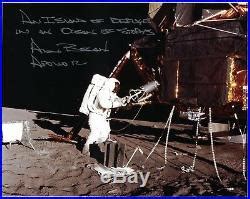 Alan Bean – Apollo 12 Signed Lunar Surface Photo | Autograph Collection Signed