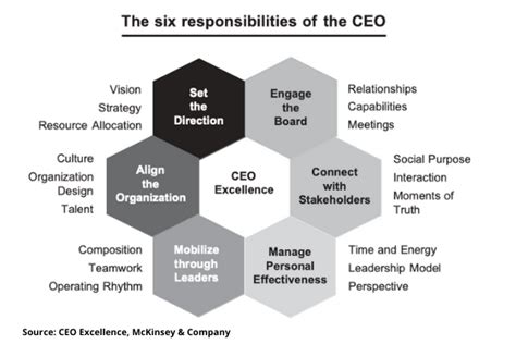 The Six Responsibilities of the CEO – The Fusion of Tech and Health