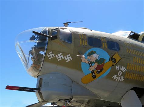 B17 “Nine O Nine” | View of the B-17 nose turret. Sadly this… | Flickr