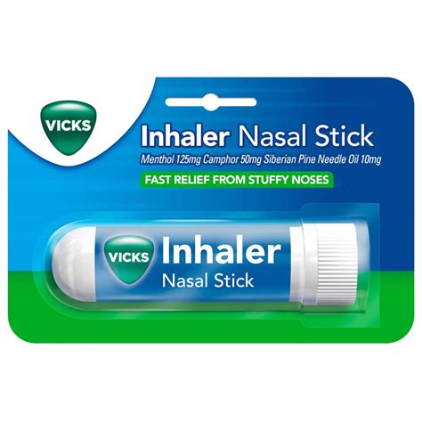 Vicks Inhaler Decongestant Nasal Stick | Wilko