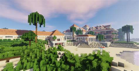Beach Side Resort Mansion Minecraft Map - vrogue.co