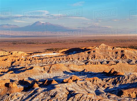 Valle de la Luna (Valley of the Moon) at sunset, near San Pedro de ...